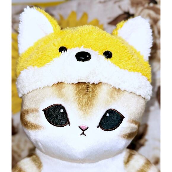Mofusand Fox Nyan Cat Plush Ichiban Kuji B Prize Toy 2025  Bandai Spirits mofusand Ichiban Kuji B Prize Plush Toy Fox-nyan Kitsune